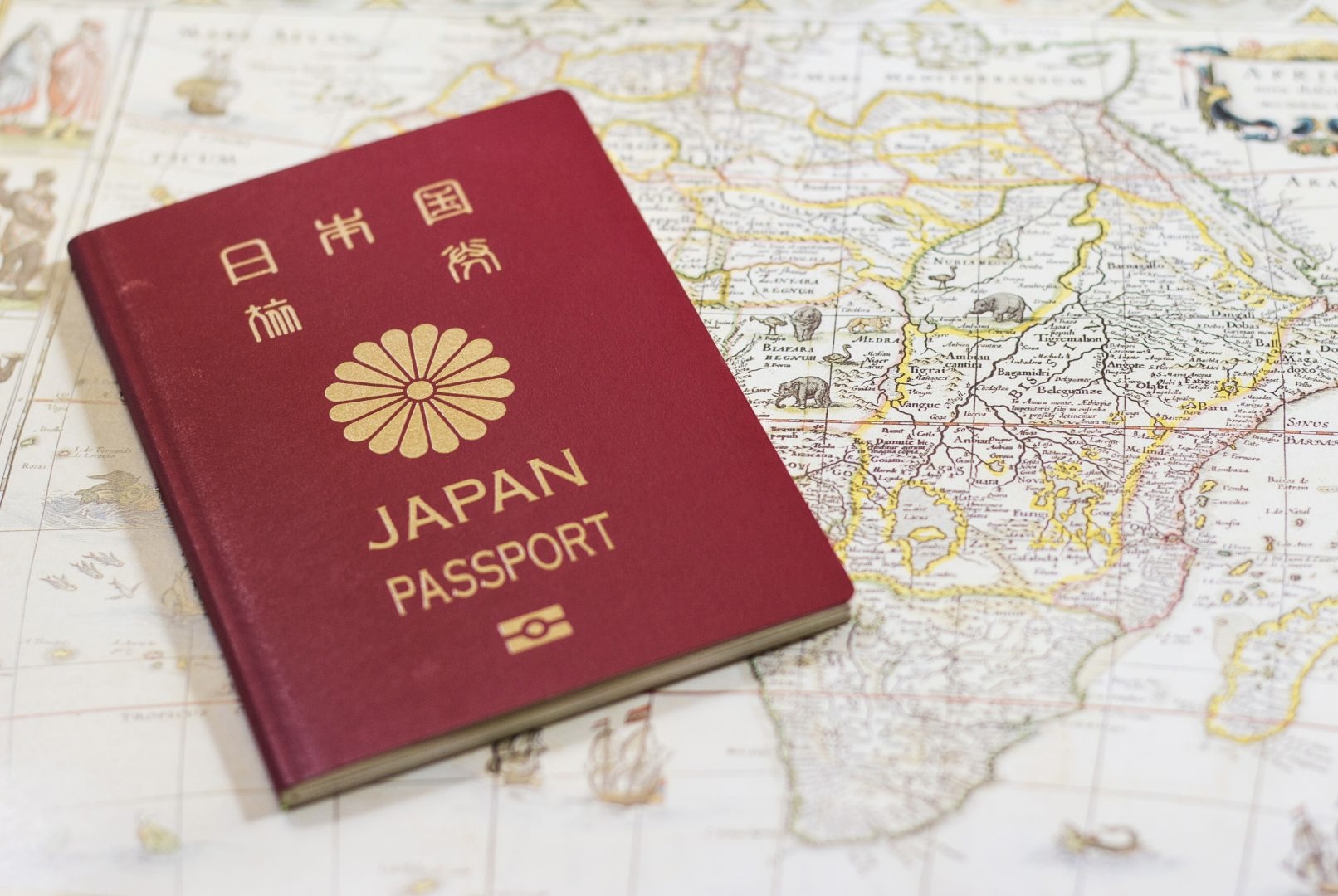 Passaporte e visto para o Japão com foco na cidadania japonesa e direitos de descendentes.